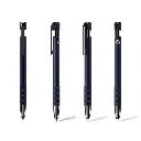 PILA - Recycled Aluminium Ballpoint Pen - Navy Blue (5).webp