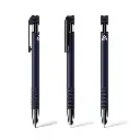PILA - Recycled Aluminium Ballpoint Pen - Navy Blue (3).webp