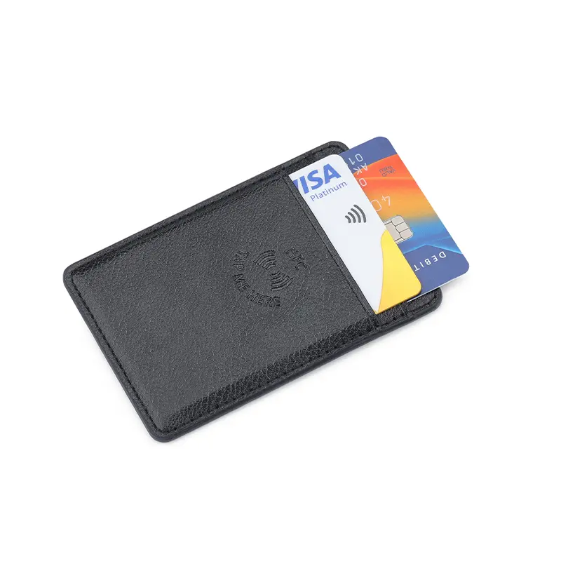 ROMA - Santhome Phone Card Holder with NFC - Black (6).webp