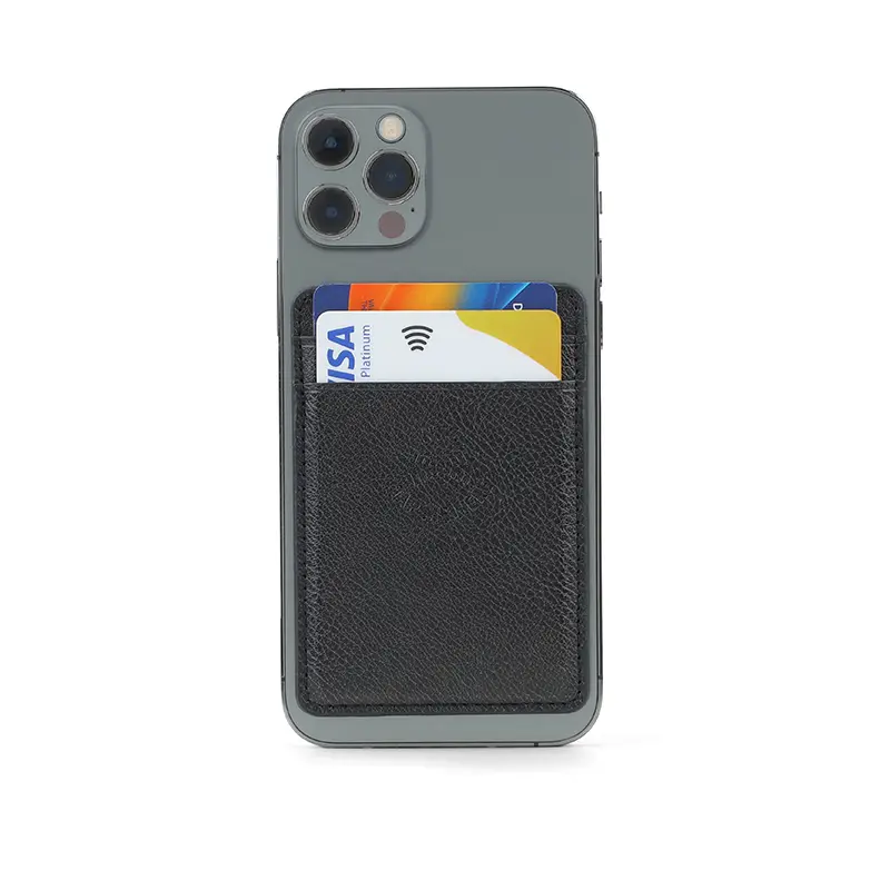 ROMA - Santhome Phone Card Holder with NFC - Black (5).webp