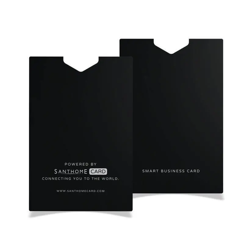 Santhome Card - Digital Business NFC Card - Black (1).webp