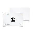 Santhome Card - Digital Business NFC Card - White.webp