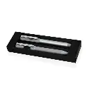 TROFA - Metal Roller and Ball Pen Set - Silver-Grey.webp
