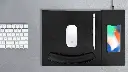 DOBERAN - @memorii 10W Wireless Charger PU Mouse Pad - Black (2).webp