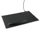 DOBERAN - @memorii 10W Wireless Charger PU Mouse Pad - Black.webp