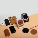 ALBECK - Recycled Leather 10000mAh PD Powerbank - White-Tan (5).webp