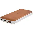 ALBECK - Recycled Leather 10000mAh PD Powerbank - White-Tan (1).webp