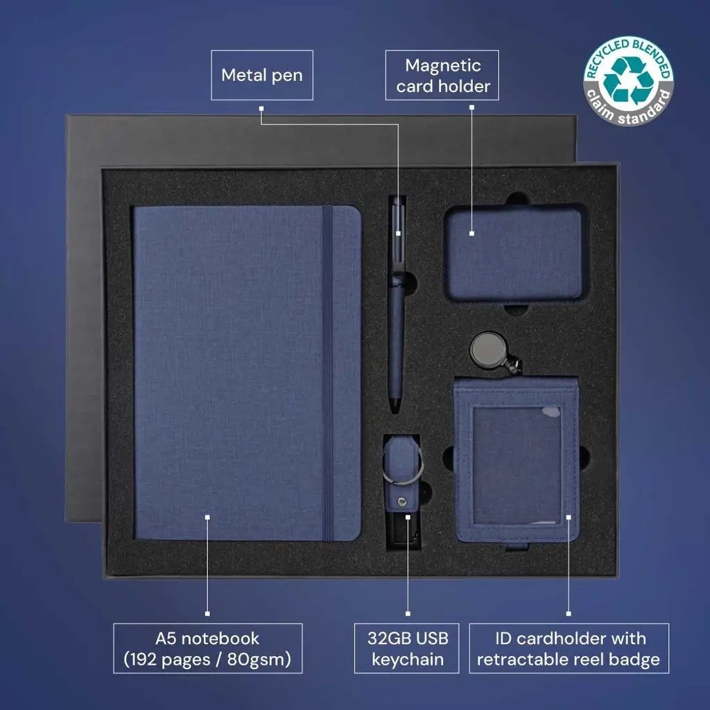 ALMADA - CHANGE ZERO Sustainable 5pc Onboarding Gift Set - Navy (4).webp