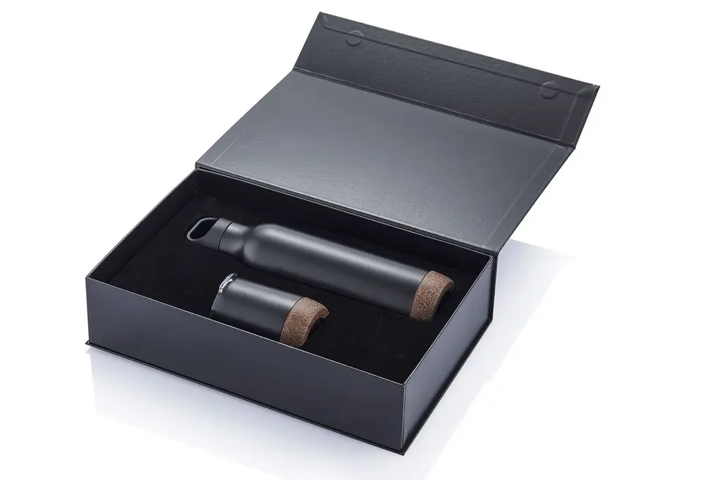 ALMELO - Hans Larsen Insulated Drinkware Set - Black.webp