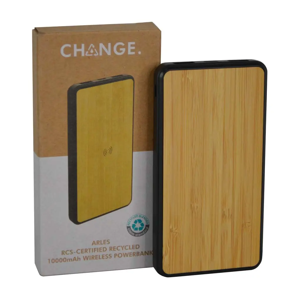 ARLES - CHANGE Collection RCS Recycled 10000mAh Wireless Powerbank (4).webp