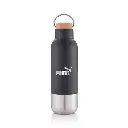 AVERSA - Hans Larsen Double Wall Vacuum Stainless Steel Bottle with Cork Lid - Black (1).webp