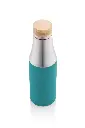 BREDA - Vacuum Bottle With Bamboo Lid - Aqua Green.webp
