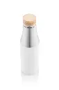BREDA - Vacuum Bottle With Bamboo Lid - White.webp