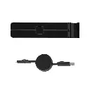BRELA - @memorii Set of Recycled Laptop Stand and retractable cable - Black (2).webp