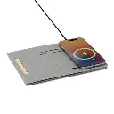 BLACE - CHANGE ZERO Recycled PU 15W Wireless Mousepad & Desk Organizer - Grey (1).webp