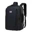 TURISMO - Santhome Expandable 17_ Business Backpack - Black.webp