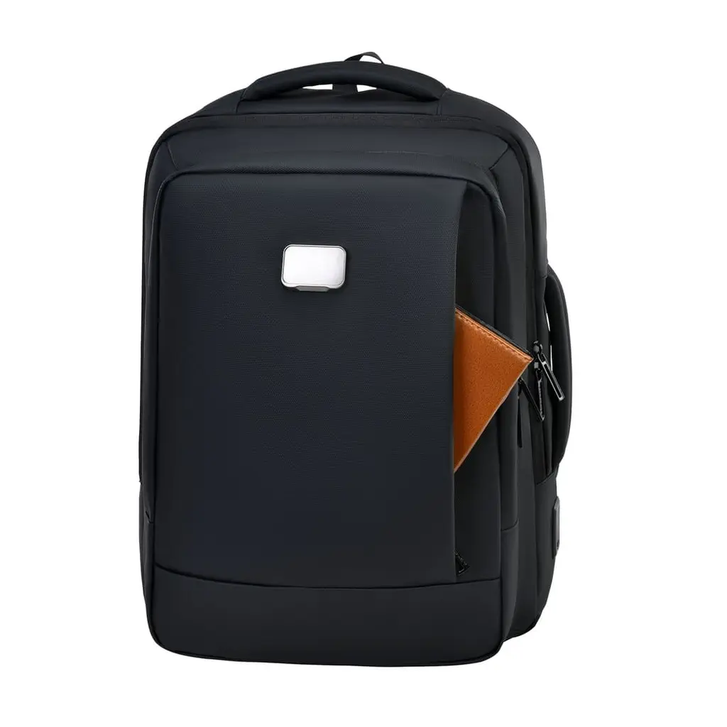 TURISMO - Santhome Expandable 17_ Business Backpack - Black (2).webp