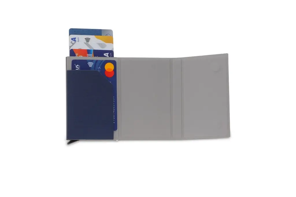 CHANGE ZERO Sustainable Gift Set with Refillable Notebook, Pen & Cardholder - Navy (4).webp