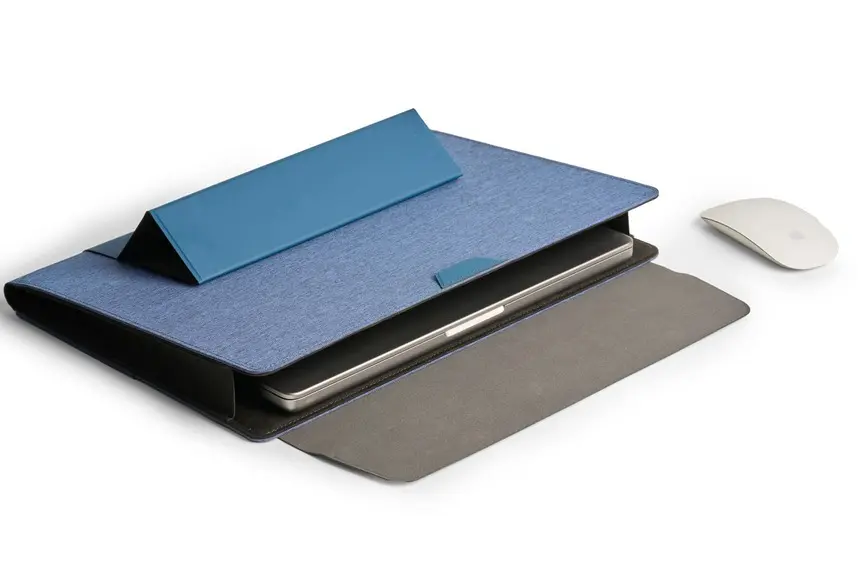 FULDA - CHANGE Collection RPET Laptop Case & Workstation - Navy Blue (4).webp