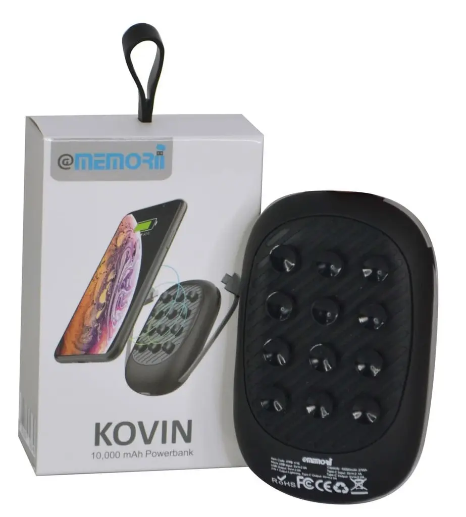 KOVIN - @memorii 10000mAh Suction Power Bank With Light-Up Logo (4).webp