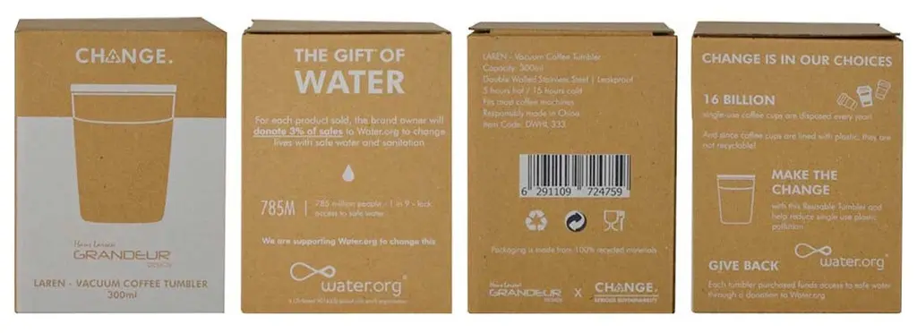 LAREN - CHANGE Collection Insulated Mug - Aqua Green.webp