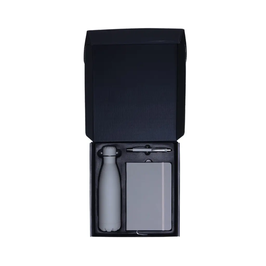 LAUTA - Giftology Set of Stainless Bottle, Notebook and Pen - Grey (2).webp