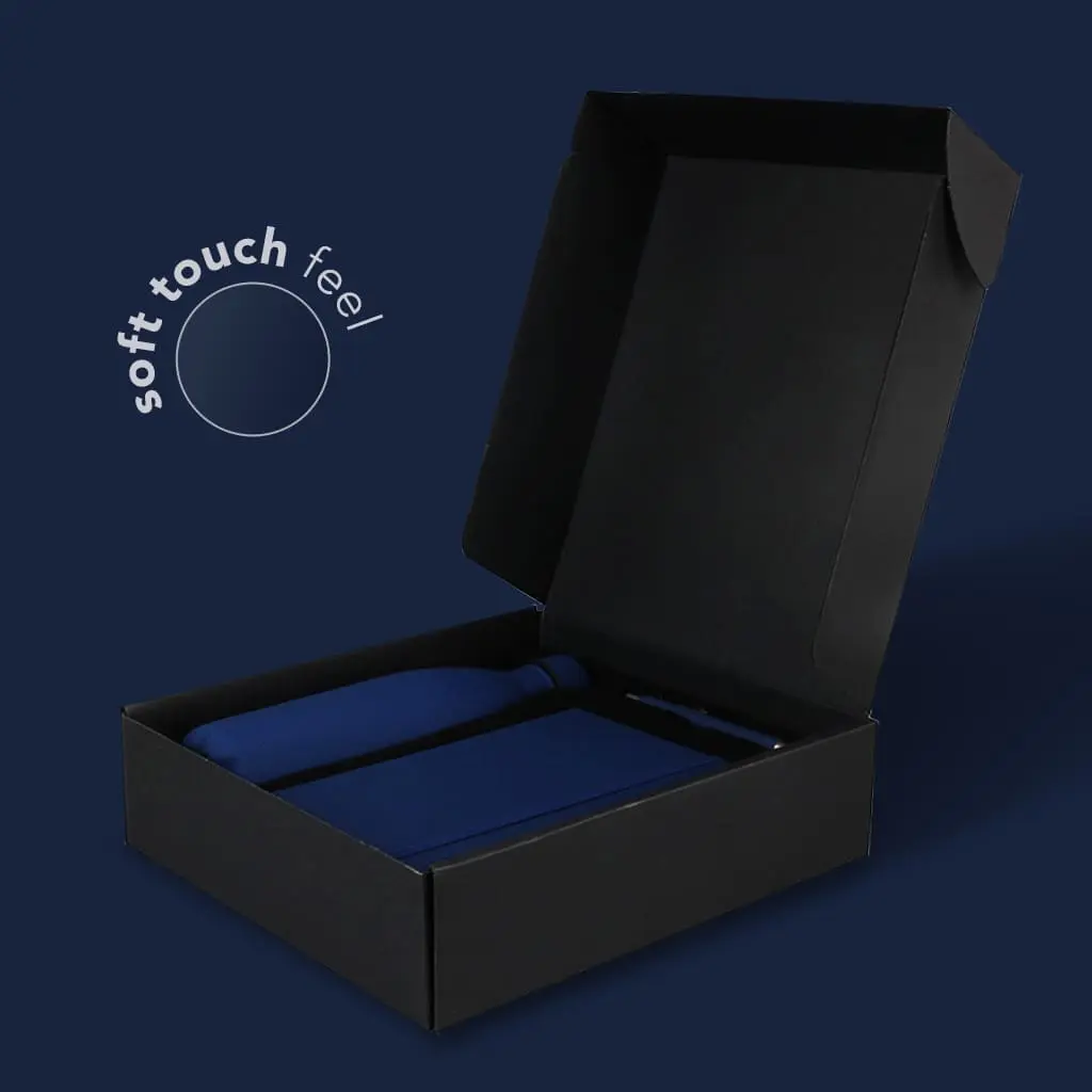 LAUTA - Giftology Set of Stainless Bottle, Notebook and Pen - Blue.webp