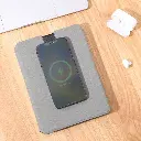 ONEX - Santhome Recycled 10000mAh 15W MagSafe Wireless A5 Organizer 32GB - Grey (2).webp