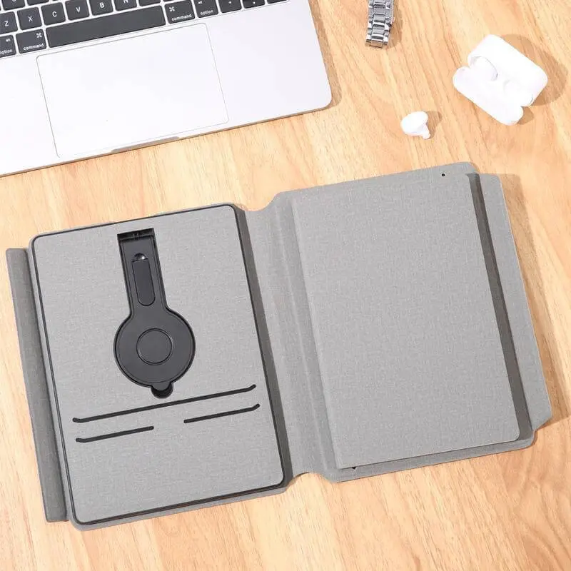 ONEX - Santhome Recycled 10000mAh 15W MagSafe Wireless A5 Organizer 32GB - Grey (3).webp