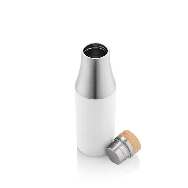 R- BREDA - CHANGE Collection Recycled Insulated Water Bottle - White (1).webp