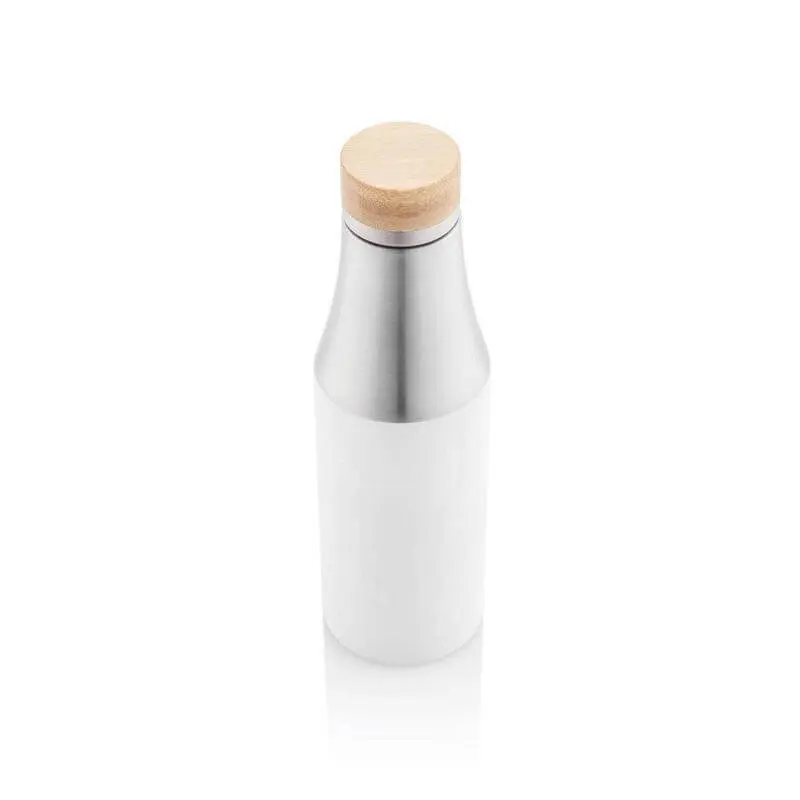 R- BREDA - CHANGE Collection Recycled Insulated Water Bottle - White (3).webp