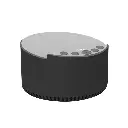 ROVIK - Giftology 3-in-1 Bluetooth Speaker with Sleep Machine and 15W Wireless Charger - Black (2).webp