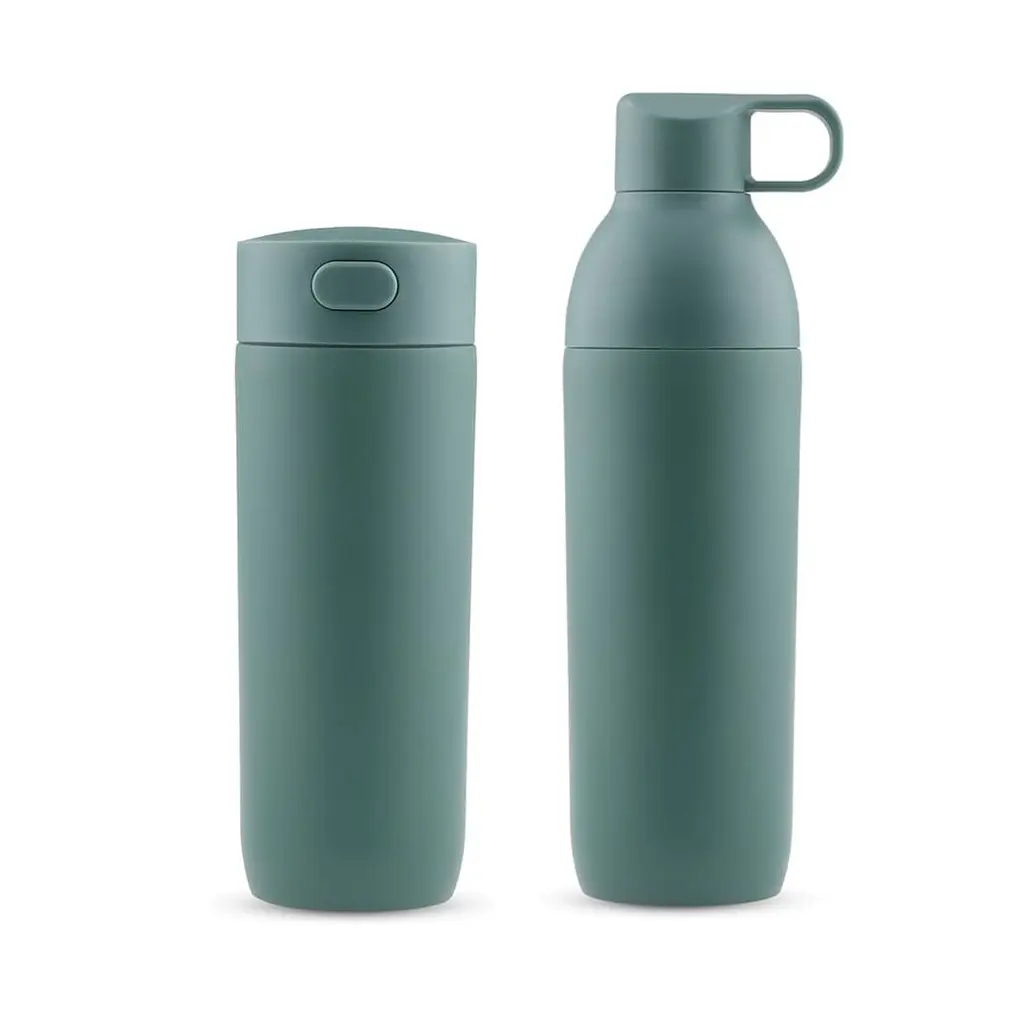 RUVO - CHANGE ZERO 2-in-1 Modular Hydration Gift Set - Dark Green (4).webp