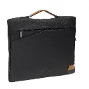 SALCEA - Santhome 15_ Laptop Sleeve (Black-Tan).webp