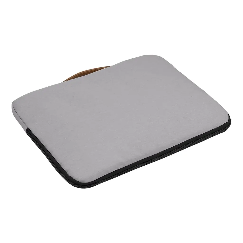 SALCEA - Santhome® 15_ Laptop Sleeve - Grey-Tan (2).webp