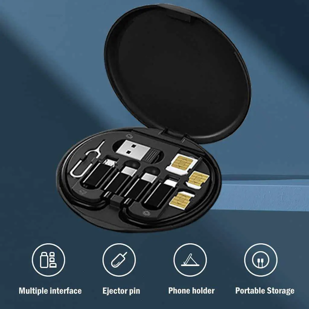 TAVIRA - @memorii Recycled Multi-Cable Set - Black (17).webp