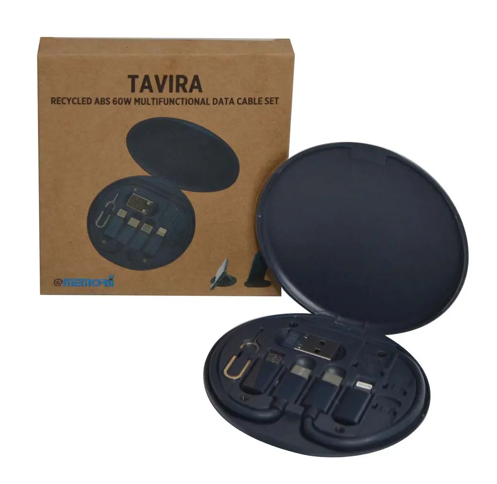 TAVIRA - @memorii Recycled Multi-Cable Set - Blue (5).webp