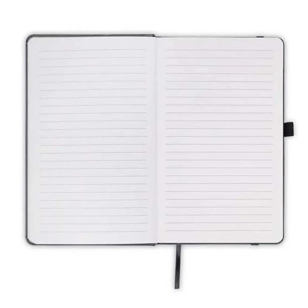 BARON - Santhome Expanded A5 Hard Cover Notebook - Black (1).webp