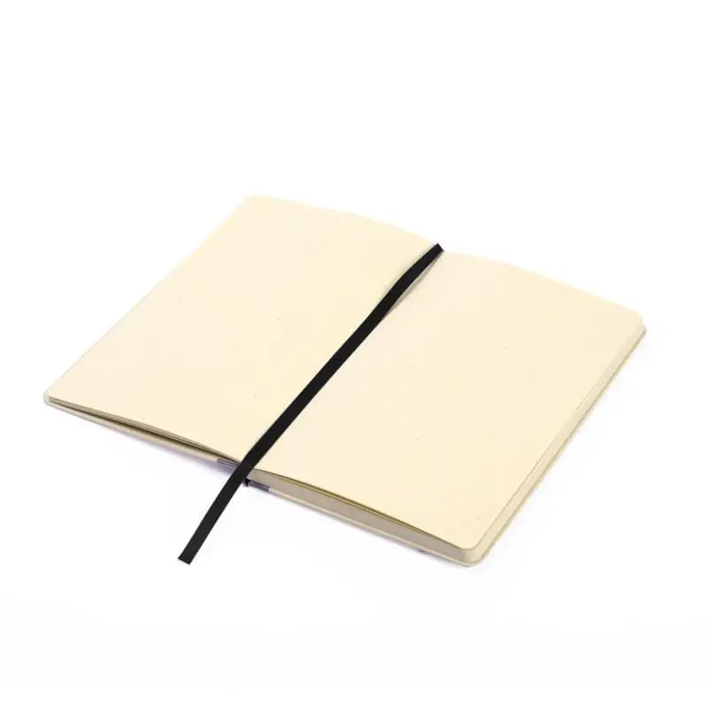 BUREN - eco-neutral Sugarcane Paper A5 Notebook - Black (1).webp