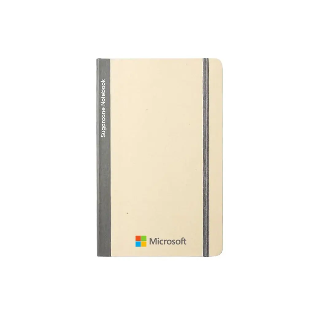 BUREN - eco-neutral Sugarcane Paper A5 Notebook - Grey (1).webp