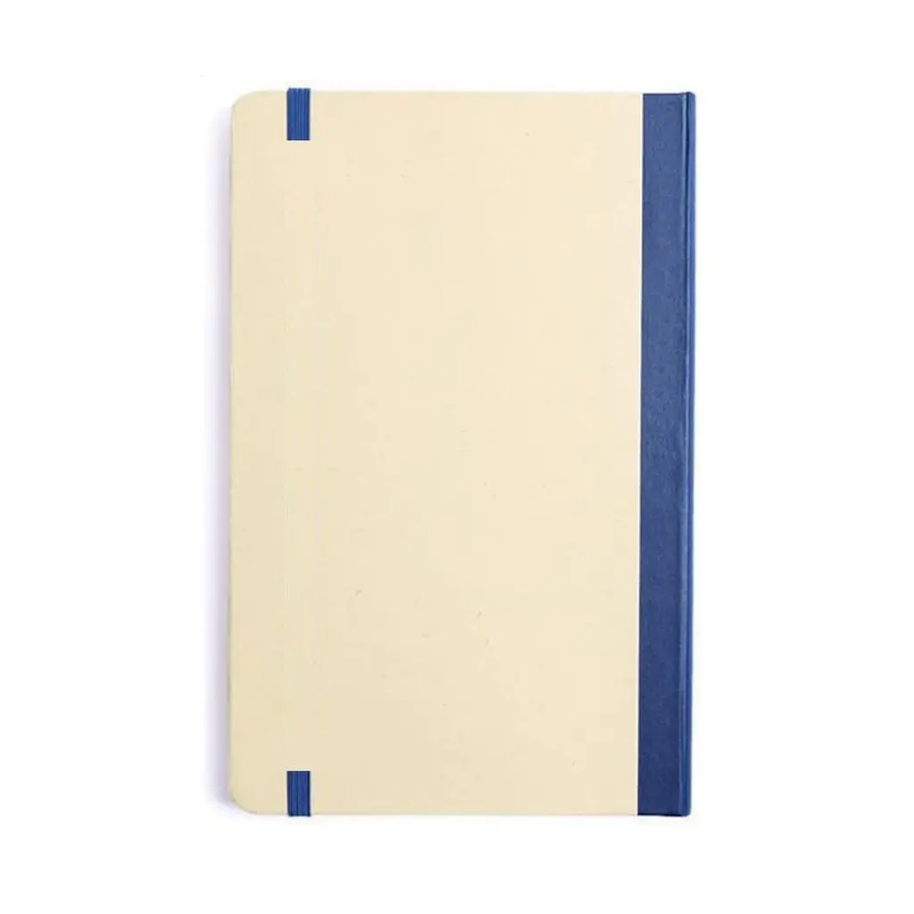 BUREN - eco-neutral Sugarcane Paper A5 Notebook - Navy Blue (1).webp
