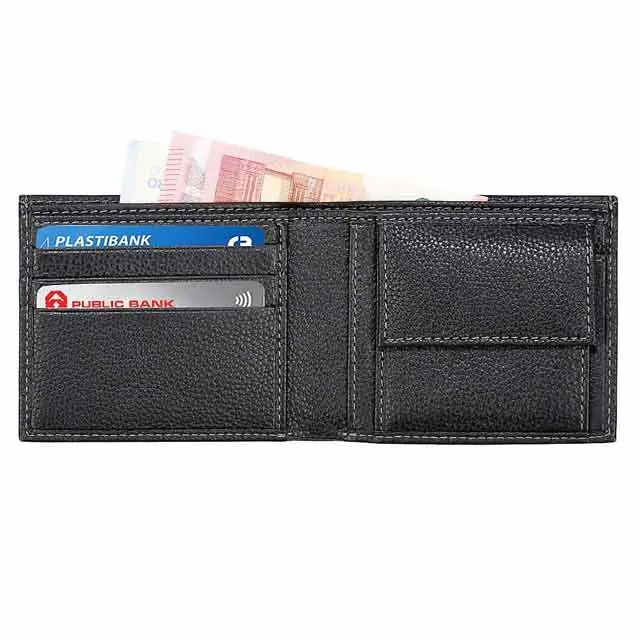 CANCUN - SANTHOME Men's Wallet In Genuine Leather (Anti-microbial).webp