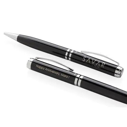 DUSCO SET - Swiss Peak Executive Pen Set - Black-Silver (1).webp
