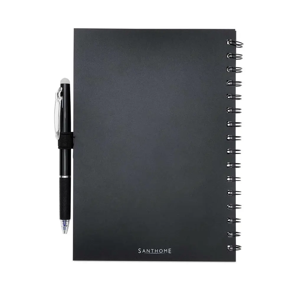 ETERNITY - Santhome Erasable Notebook & Pen Set (Black) (5).webp