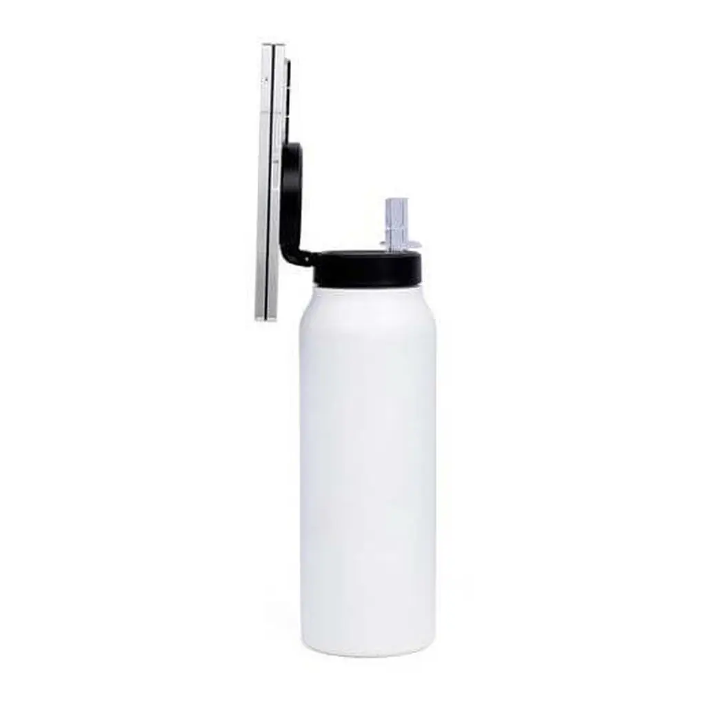 FERRO - Giftology Magnetic Phone Holder Water Bottle 760ml - White (1).webp