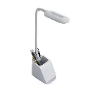ALMERE - Giftology 3-in-1 Desk Lamp with 15W Wireless Charger & Pen Holder - White .webp