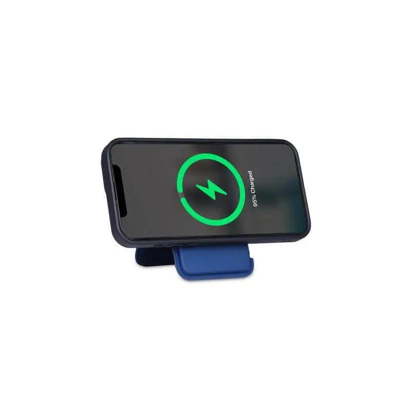 MAG3 - Giftology 3-in-1 Magnetic Wireless Charger Card Holder - Navy.webp