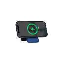 MAG3 - Giftology 3-in-1 Magnetic Wireless Charger Card Holder - Navy.webp