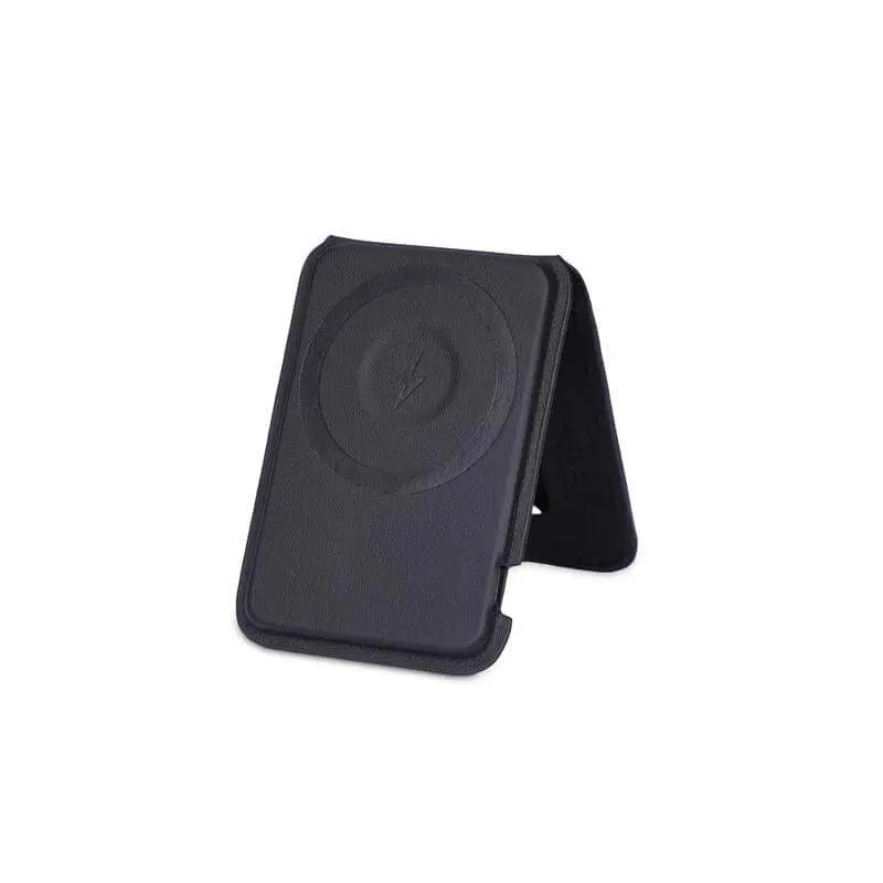 MAG3 - Giftology 3-in-1 Magnetic Wireless Charger Card Holder - Black (6).webp
