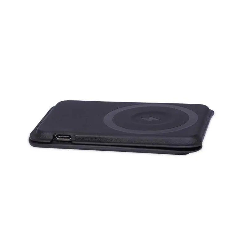 MAG3 - Giftology 3-in-1 Magnetic Wireless Charger Card Holder - Black (5).webp